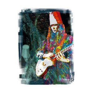 Buckethead Experimental Rock Guitar Music Poster Print Wall Art 11x17